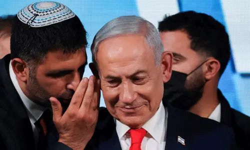 Netanyahu, Eisenkot stake rival claims to lead Israel after deadlocked vote Netanyahu, Eisenkot stake rival claims to lead Israel after deadlocked vote