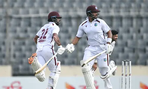 West Indies crush Bangladesh by eight wickets in first Test