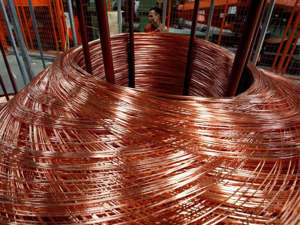 Chinese data helps propel copper to 2-year highs