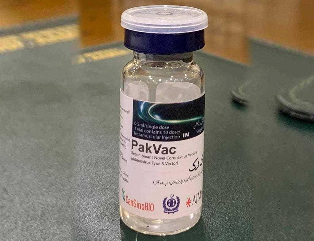 NA informed: 'NIH started manufacturing PakVac from concentrate bulk in May with CanSinoBIO China'