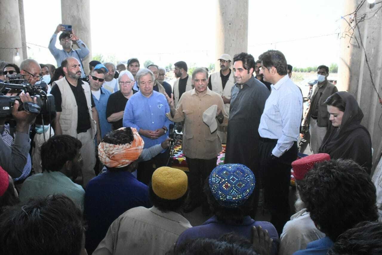 PM Shehbaz thanks UN Secretary General over support for flood-ravaged Pakistan