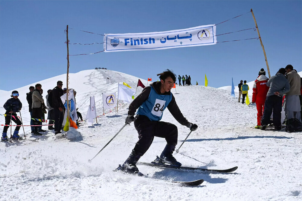 While it is home to spectacular mountain ranges, including the mighty Hindu Kush, the country does not have a widespread culture of skiing: Photo: AFP