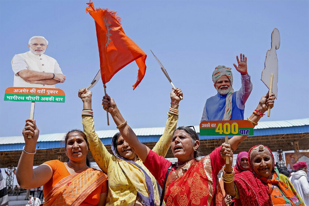 It remains unclear if anger at unemployment will translate to voters turning from Modi’s ruling party. Photo: AFP