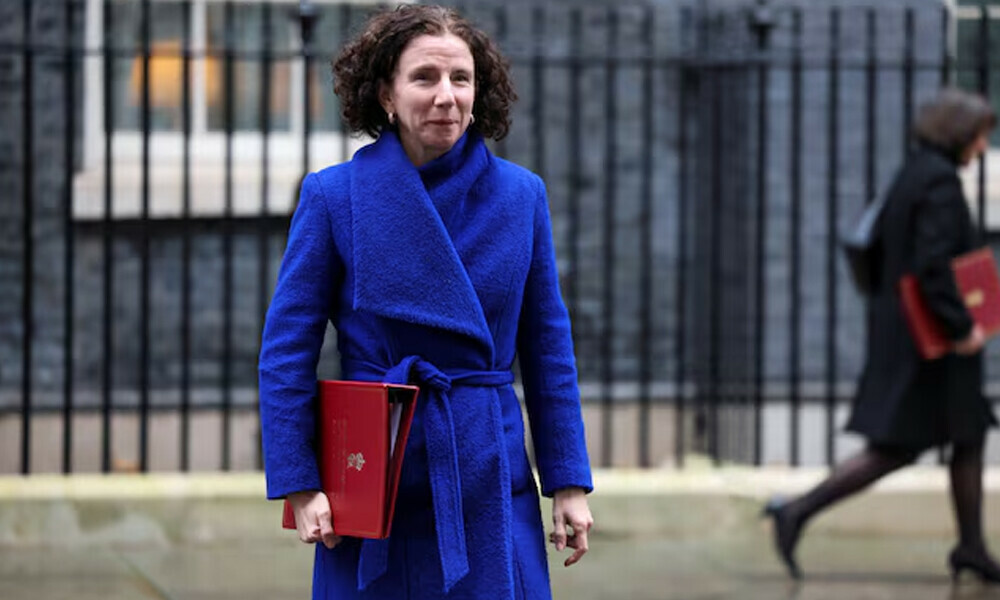 Britain&rsquo;s Minister Anneliese Dodds walks at Downing Street, on the day of a Cabinet meeting in London, Britain, January 7, 2025. Photo: Reuters