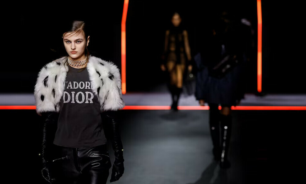 Models present creations by designer Maria Grazia Chiuri as part of her Fall/Winter 2025-2026 Women&rsquo;s Wear collection show for fashion house Dior during Paris Fashion Week in Paris, France. Photo: Reuters