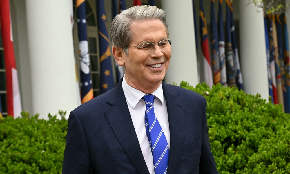US Treasury Secretary Scott Bessent attends President Donald Trump&rsquo;s remarks on reciprocal tariffs in the Rose Garden of the White House in Washington, DC, on April 2, 2025. Photo: AFP