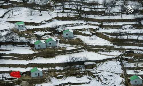 A view of the pre-fabricated homes in Northern Pakistan. Photo: AKAHP