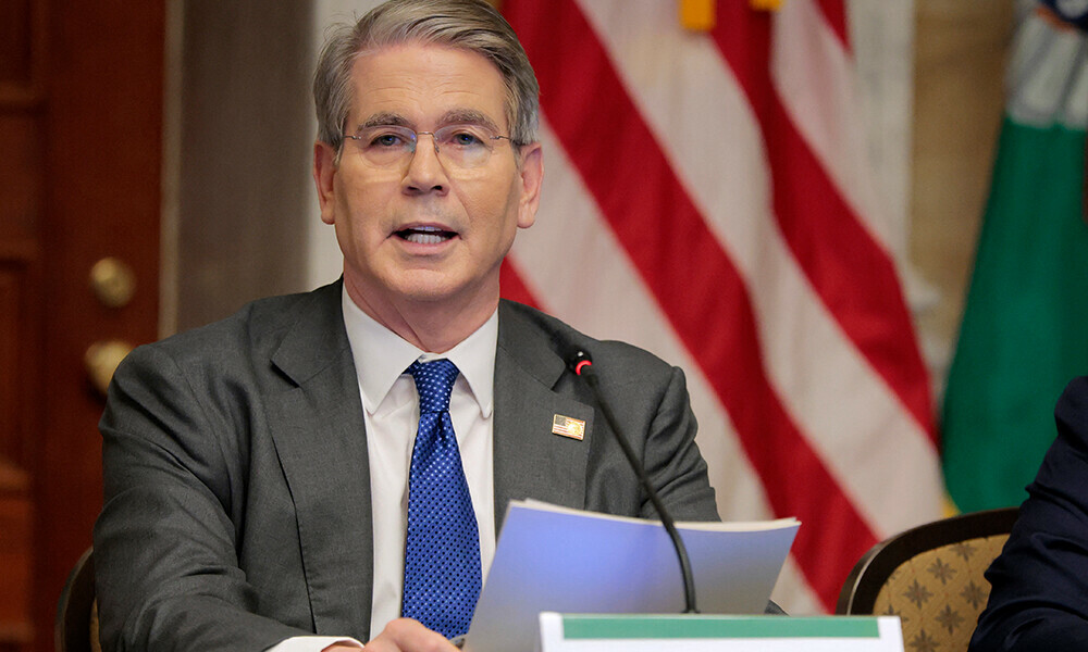 US Secretary of the Treasury Scott Bessent gives remarks during a roundtable meeting at the US Treasury Department on May 29, 2025 in Washington, DC. Photo: AFP