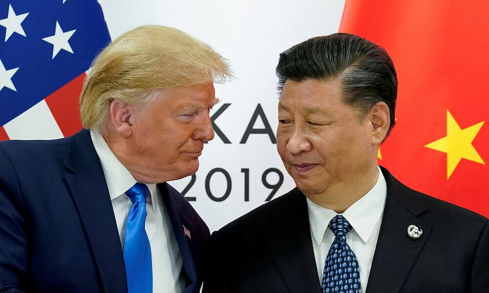 US President Donald Trump meets with China’s President Xi Jinping at the start of their bilateral meeting at the G20 leaders summit in Osaka, Japan, June 29, 2019. File Photo: Reuters