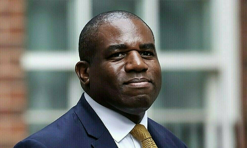 British Foreign Secretary David Lammy