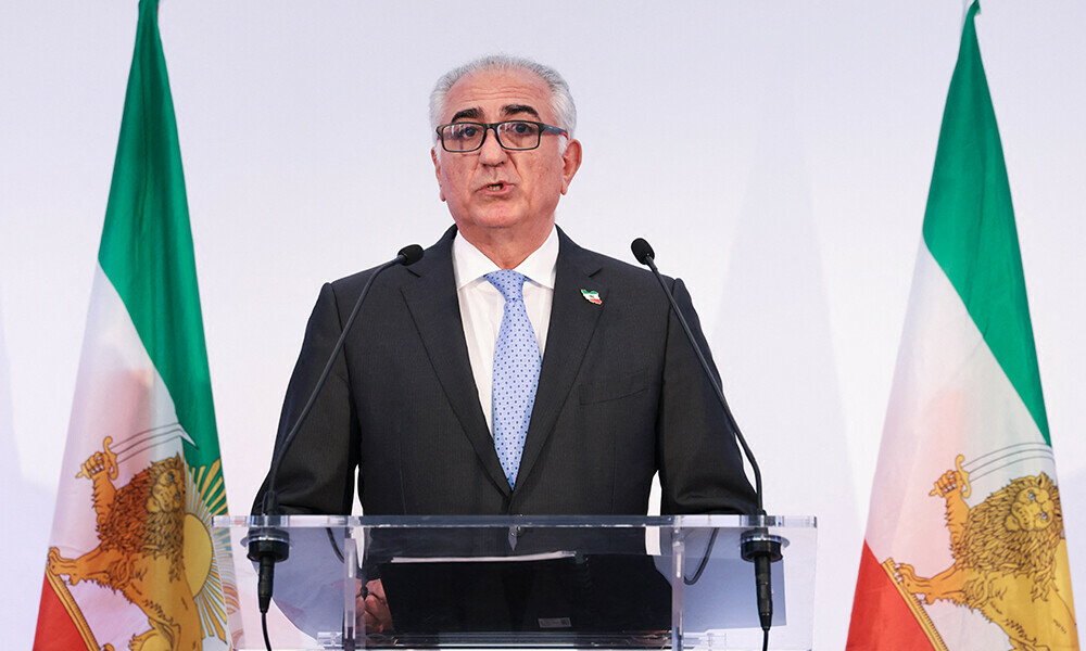 Son of ousted Iranian shah warns West against ‘throwing lifeline’ to Iran leadership