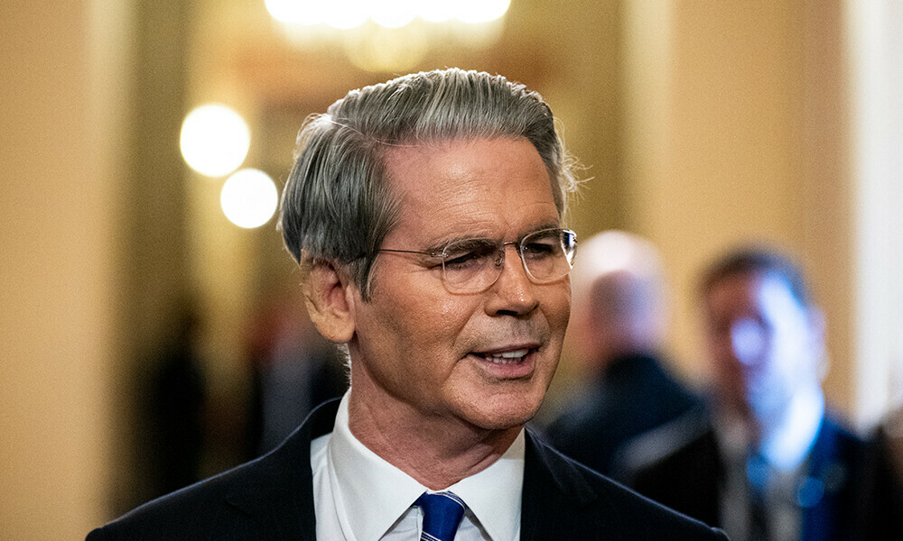 US Treasury Secretary Scott Bessent speaks to reporters following a Senate Republican luncheon, in the US Capitol on June 27, 2025 in Washington, DC. Photo: AFP