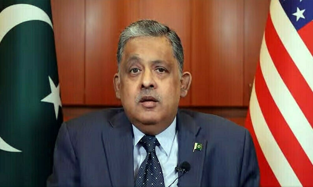 اسرائیل کو تسلیم کرنے کیلئے کوئی امریکی دباؤ نہیں، پاکستانی سفیر