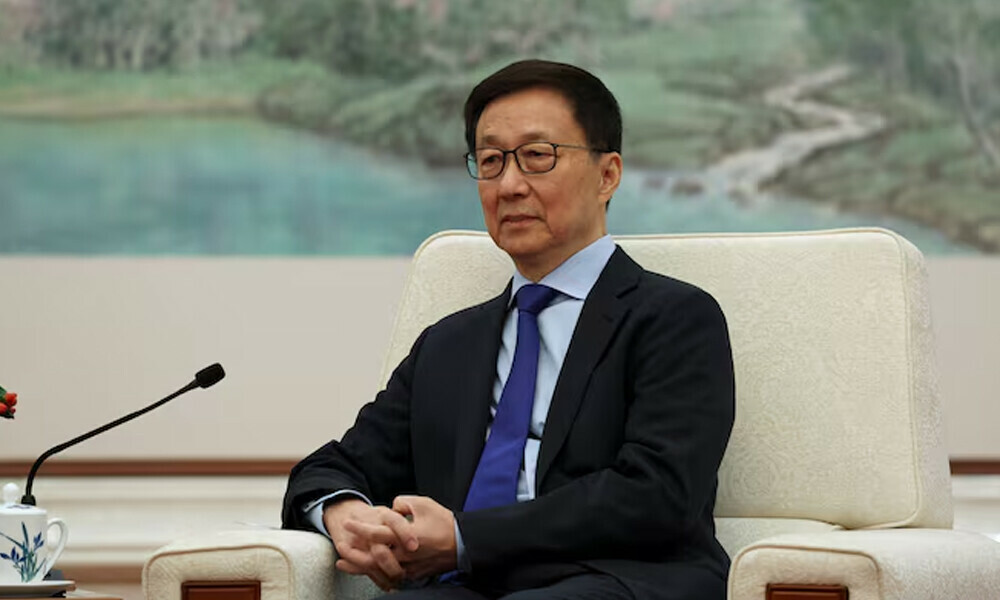 Chinese Vice President Han Zheng attends a meeting with Britain’s Chancellor of the Exchequer Rachel Reeves (not pictured) at the Great Hall of the People in Beijing, China January 11, 2025. Photo: AFP Chinese Vice President Han Zheng attends a meeting with Britain’s Chancellor of the Exchequer Rachel Reeves (not pictured) at the Great Hall of the People in Beijing, China January 11, 2025. Photo: AFP