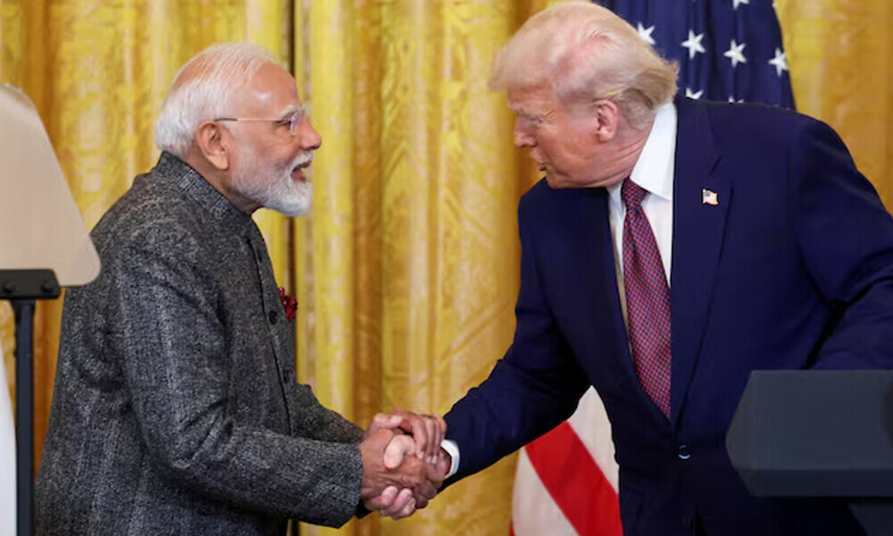 U.S. President Donald Trump and Indian Prime Minister Narendra Modi shake hands as they attend a joint press conference at the White House in Washington, D.C., U.S., February 13, 2025. Photo: Reuters U.S. President Donald Trump and Indian Prime Minister Narendra Modi shake hands as they attend a joint press conference at the White House in Washington, D.C., U.S., February 13, 2025. Photo: Reuters