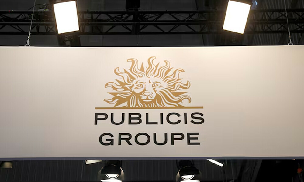 The logo of Publicis group is seen at the high profile startups and high tech leaders gathering, Viva Tech,in Paris, France May 16, 2019. File Photo: Reuters The logo of Publicis group is seen at the high profile startups and high tech leaders gathering, Viva Tech,in Paris, France May 16, 2019. File Photo: Reuters