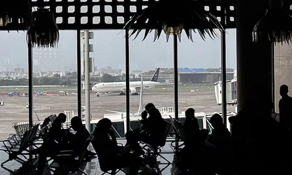 People wait to board their flight at the Chhatrapati Shivaji Maharaj International Airport in Mumbai, India, May 30, 2025. File Photo: Reuters People wait to board their flight at the Chhatrapati Shivaji Maharaj International Airport in Mumbai, India, May 30, 2025. File Photo: Reuters