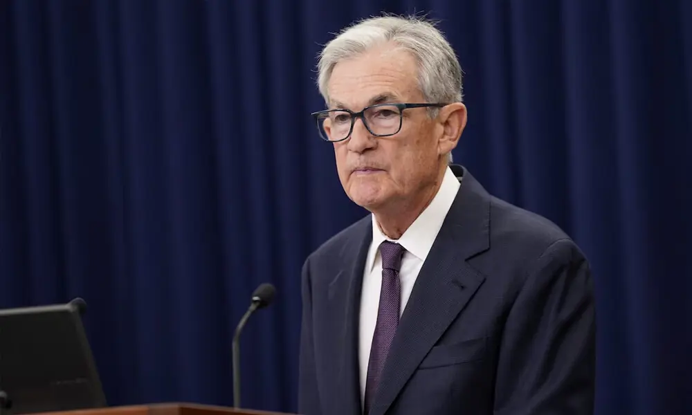 U.S. Federal Reserve Chair Jerome Powell attends a press conference following the issuance of the Federal Open Market Committee’s statement on interest rate policy, in Washington, D.C., U.S., September 17, 2025. REUTERS U.S. Federal Reserve Chair Jerome Powell attends a press conference following the issuance of the Federal Open Market Committee’s statement on interest rate policy, in Washington, D.C., U.S., September 17, 2025. REUTERS