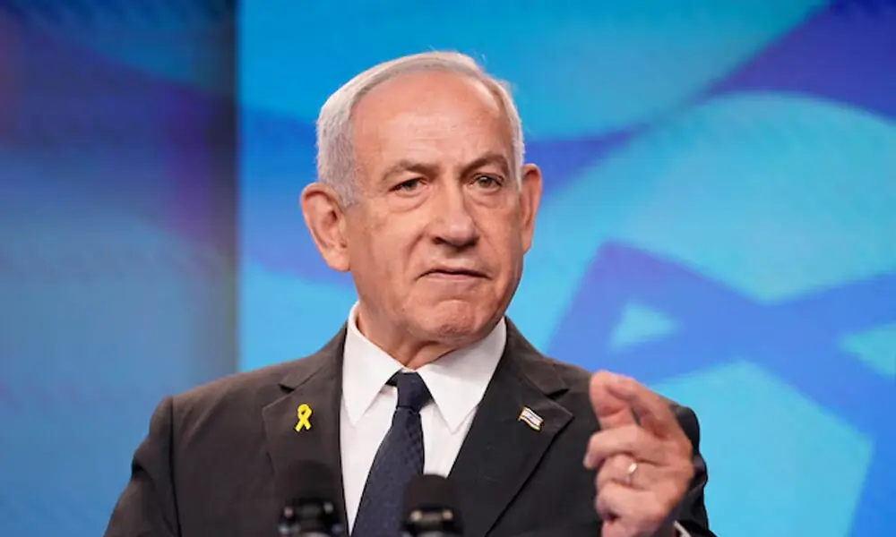 Israeli Prime Minister Benjamin Netanyahu gestures during a joint press conference with U.S. Secretary of State Marco Rubio (not pictured) at the Prime Minister’s Office, during Rubio’s visit, in Jerusalem, September 15, 2025. REUTERS Israeli Prime Minister Benjamin Netanyahu gestures during a joint press conference with U.S. Secretary of State Marco Rubio (not pictured) at the Prime Minister’s Office, during Rubio’s visit, in Jerusalem, September 15, 2025. REUTERS
