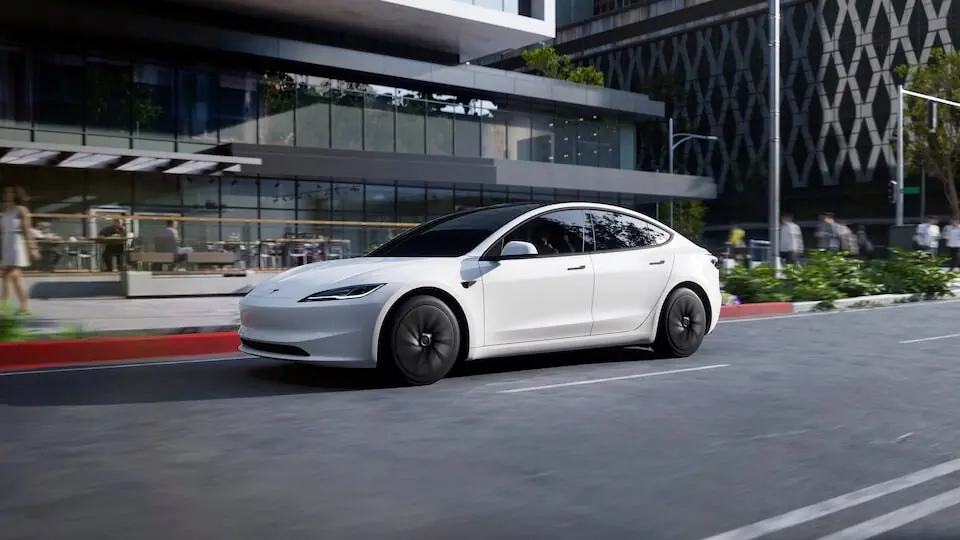 Tesla Motors&rsquo; Model 3 Standard car is seen in this handout picture released by Tesla Motors. Photo: Reuters