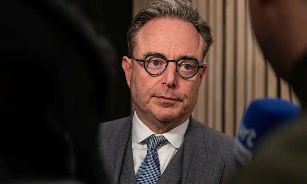 Belgian Prime Minister Bart De Wever: Photo: AFP