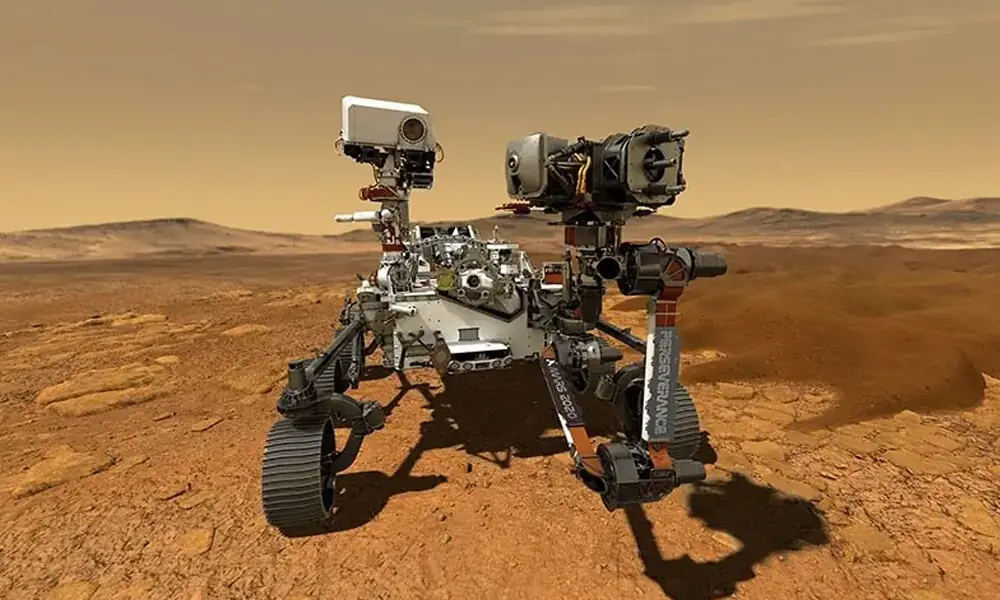 Nasa’s Perseverance Mars rover. File Photo: Reuters Nasa’s Perseverance Mars rover. File Photo: Reuters