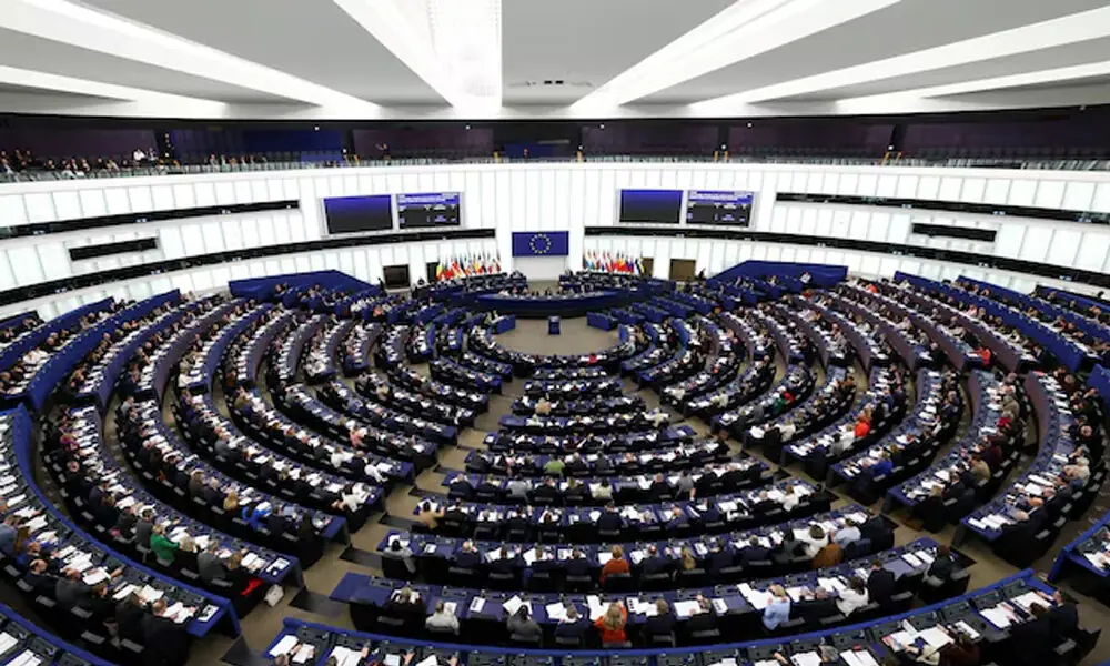 General view of a plenary room of the European Parliament ahead of European Union High Representative for Foreign Affairs and Security Policy and European Commission Vice-President Kaja Kallas’ address on territorial integrity and sovereignty of Greenland and the Kingdom of Denmark, in Strasbourg, France January 20, 2026. REUTERS General view of a plenary room of the European Parliament ahead of European Union High Representative for Foreign Affairs and Security Policy and European Commission Vice-President Kaja Kallas’ address on territorial integrity and sovereignty of Greenland and the Kingdom of Denmark, in Strasbourg, France January 20, 2026. REUTERS