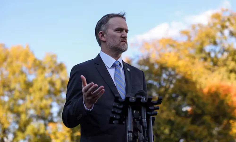 US Trade Representative Jamieson Greer speaks with reporters at the White House in Washington, D.C., U.S., October 30, 2025. File Photo: Reuters