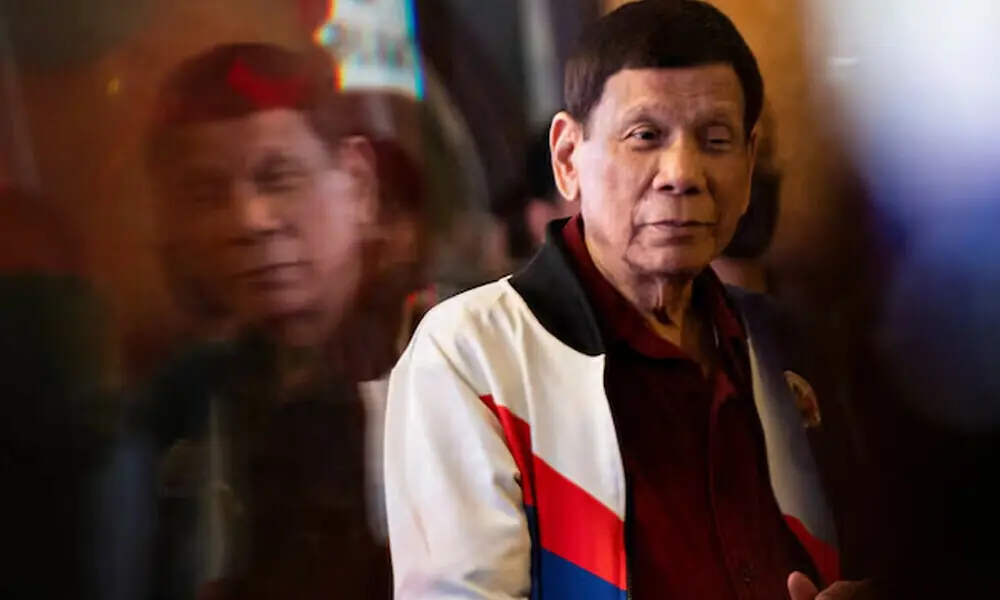 Former Philippine president Rodrigo Duterte. Photo: Reuters