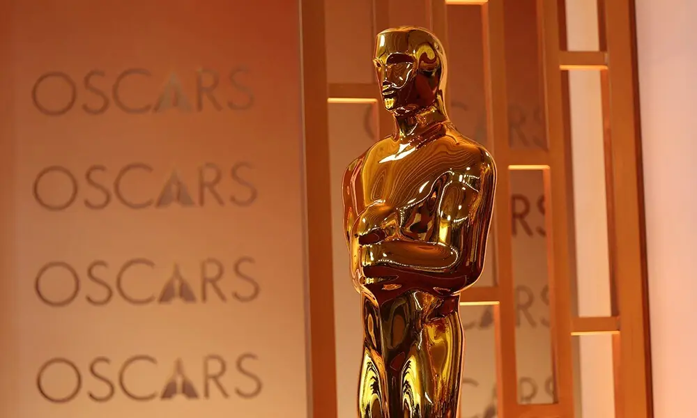 An Oscar statue is seen ahead of the 98th Annual Academy Awards at the Dolby Theatre in Hollywood, California, on March 14, 2026. Photo: AFP An Oscar statue is seen ahead of the 98th Annual Academy Awards at the Dolby Theatre in Hollywood, California, on March 14, 2026. Photo: AFP