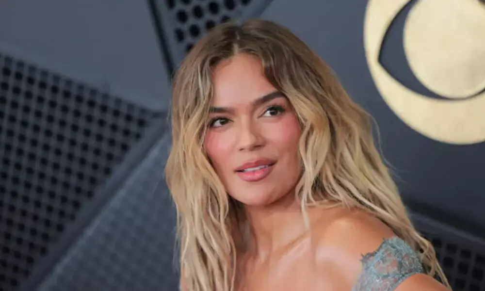 The cherry on top for Sunday will be reggaeton star Karol G, the first Latina to headline the festival. Photo: AFP The cherry on top for Sunday will be reggaeton star Karol G, the first Latina to headline the festival. Photo: AFP