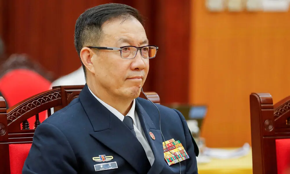 China&rsquo;s Defence Minister, Dong Jun. Photo: Reuters