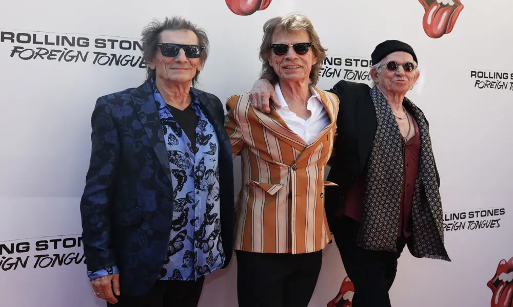 British musicians and members of The Rolling Stones, Ronnie Wood, Mick Jagger and Keith Richards arrive for "The Rolling Stones: In Conversation with Conan O'Brien" at Weylin in Brooklyn, New York on May 5, 2026. Photo: AFP British musicians and members of The Rolling Stones, Ronnie Wood, Mick Jagger and Keith Richards arrive for "The Rolling Stones: In Conversation with Conan O'Brien" at Weylin in Brooklyn, New York on May 5, 2026. Photo: AFP
