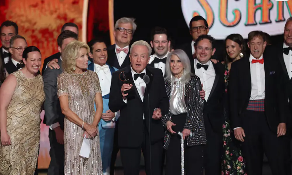 Producer Lorne Michaels receives Best Musical award for Schmigadoon! during the 79th Annual Tony Awards in New York City, U.S., June 7, 2026. REUTERS Producer Lorne Michaels receives Best Musical award for Schmigadoon! during the 79th Annual Tony Awards in New York City, U.S., June 7, 2026. REUTERS