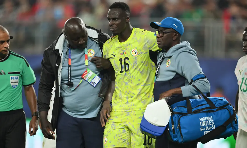Senegal's goalkeeper #16 Edouard Mendy leaves the pitch after being substituted during the 2026 World Cup Group I football match between Norway and Senegal at the New York/New Jersey Stadium in East Rutherford on June 22, 2026. Photo: AFP Senegal's goalkeeper #16 Edouard Mendy leaves the pitch after being substituted during the 2026 World Cup Group I football match between Norway and Senegal at the New York/New Jersey Stadium in East Rutherford on June 22, 2026. Photo: AFP