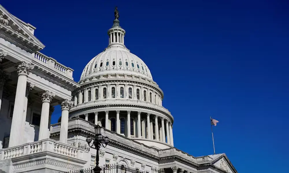 A view of the dome of the U.S. Capitol building on Capitol Hill in Washington, D.C. U.S., September 19, 2025. Reuters