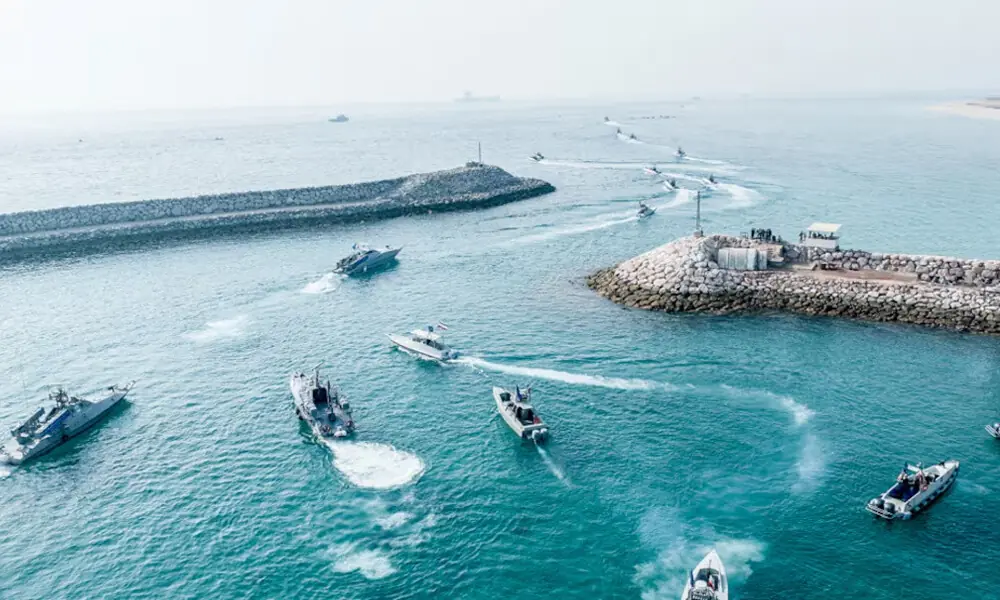Islamic Revolutionary Guard Corps (IRGC) Navy's speedboats. Photo: Reuters