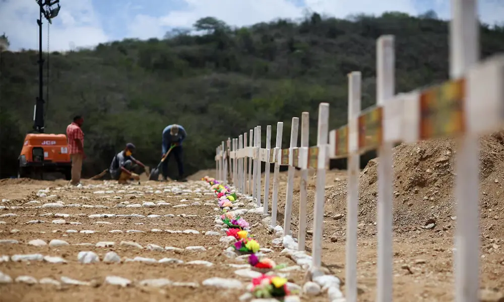 Workers prepare graves on the day of the burial of earthquake victims, in the aftermath of the June 24 earthquakes, at La Esperanza Cemetery, in La Guaira, Venezuela, July 6, 2026. REUTERS Workers prepare graves on the day of the burial of earthquake victims, in the aftermath of the June 24 earthquakes, at La Esperanza Cemetery, in La Guaira, Venezuela, July 6, 2026. REUTERS
