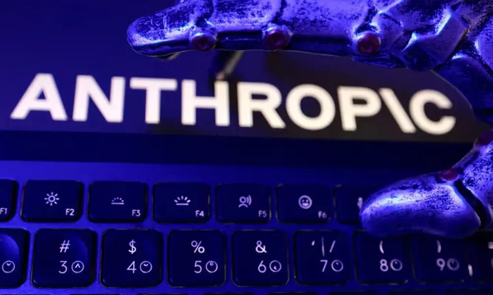 Anthropic logo, a keyboard, and a robotic hand in this illustration taken June 5, 2026. REUTERS Anthropic logo, a keyboard, and a robotic hand in this illustration taken June 5, 2026. REUTERS