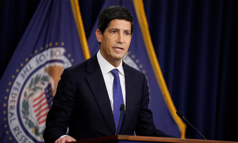 Federal Reserve Chairman Kevin Warsh holds a press conference following a two-day meeting of the Federal Open Market Committee (FOMC) at the Federal Reserve in Washington, D.C., U.S. September 16, 2026. REUTERS