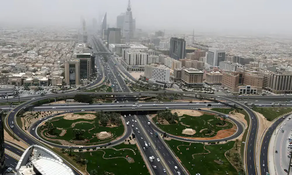 General view of Riyadh city. Reuters