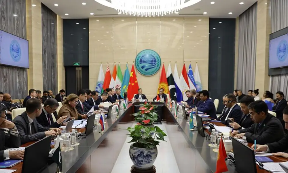 Meeting of the Council of SCO National Coordinators. Photo: SCO Secretariat website/File