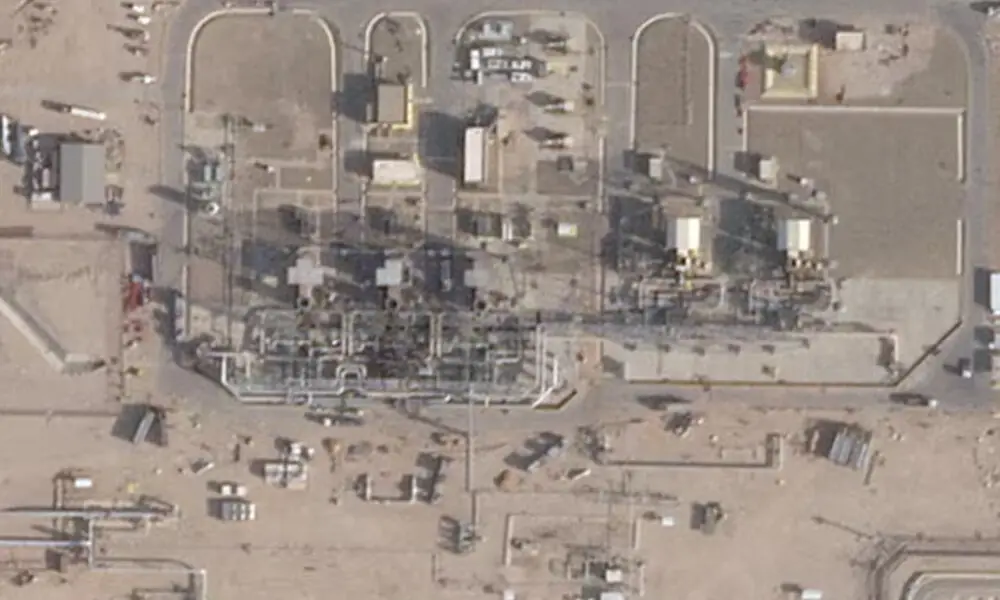 A satellite image shows damage at a Saudi oil facility serving the East-West Pipeline, in the Riyadh region, Saudi Arabia, September 16, 2026. Reuters A satellite image shows damage at a Saudi oil facility serving the East-West Pipeline, in the Riyadh region, Saudi Arabia, September 16, 2026. Reuters
