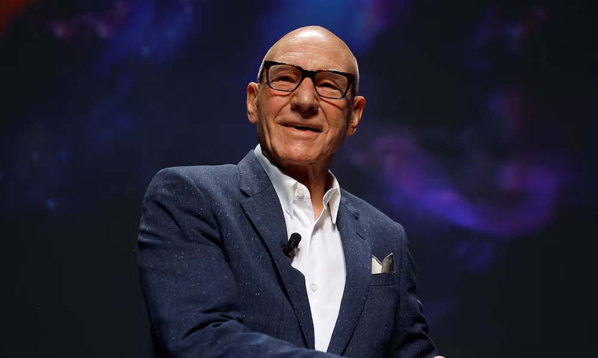 Actor Sir Patrick Stewart attends a conference at the Cannes Lions International Festival of Creativity in Cannes, France, June 23, 2022. Reuters Actor Sir Patrick Stewart attends a conference at the Cannes Lions International Festival of Creativity in Cannes, France, June 23, 2022. Reuters