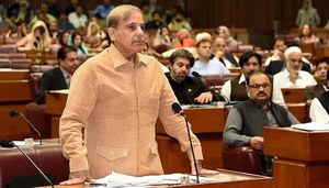 Shehbaz comes down hard on govt's budgets
