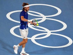 Tsitsipas gets revenge on Tiafoe to make Olympics third round Tsitsipas gets revenge on Tiafoe to make Olympics third round