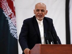 Afghan president vows to stop bloodshed as Taliban close in on Kabul