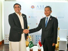 Pakistan, Singapore agree to enhance bilateral relations Pakistan, Singapore agree to enhance bilateral relations