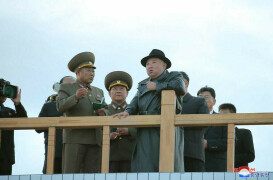 North Korea&rsquo;s Kim congratulates Xi on third term, seeks &lsquo;beautiful future&rsquo; for ties