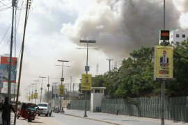 Death toll from Somalia twin bombings climbs to 100